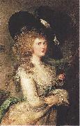 Thomas Gainsborough, Portrait of Lady Georgiana Cavendish, Duchess of Devonshire